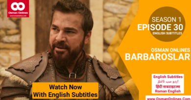 Barbaroslar Season 1 Episode 30 With English Subtitles