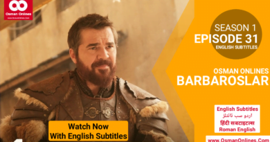 Barbaroslar Season 1 Episode 31 With English Subtitles