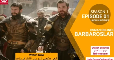 Barbaroslar Season 1 Episode 1 With Urdu Subtitles