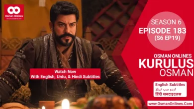 Watch Kurulus Osman Season 6 Episode 183 With English Urdu and Hindi Subtitles