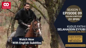 Selahaddin Eyyubi Chapter 9 historical drama scene showing Saladin planning strategy for Jerusalem
