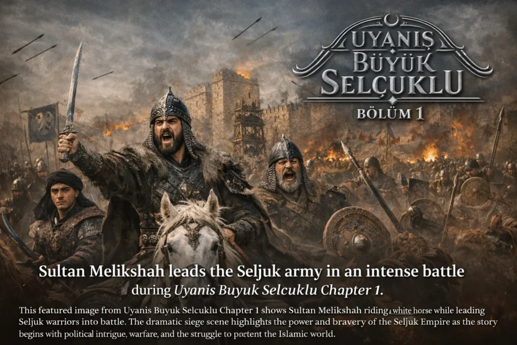 Uyanis Buyuk Selcuklu Chapter 1 Seljuk Empire Sultan Melikshah historical scene