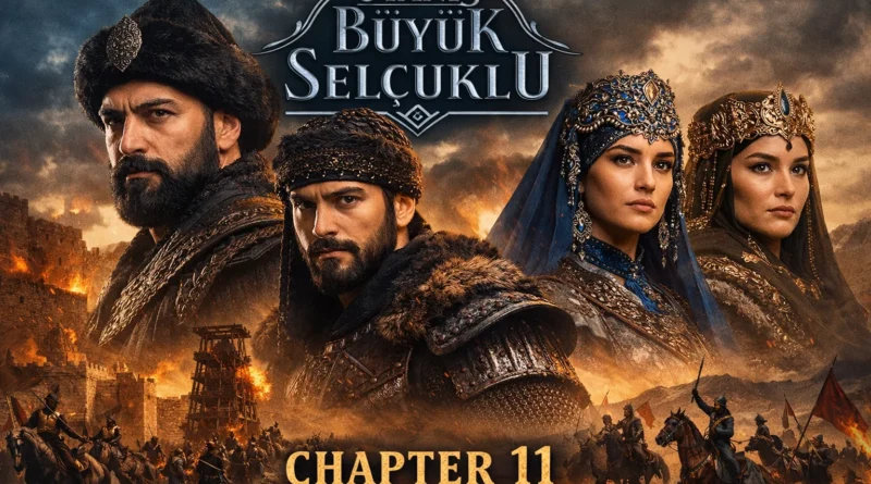 Uyanis Buyuk Selcuklu Chapter 11 historical scene featuring Sultan Melikshah and Seljuk warriors