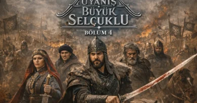 Uyanis Buyuk Selcuklu Chapter 4 scene showing Sultan Melikshah discussing strategy with Seljuk commanders
