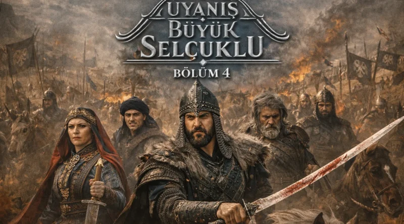 Uyanis Buyuk Selcuklu Chapter 4 scene showing Sultan Melikshah discussing strategy with Seljuk commanders